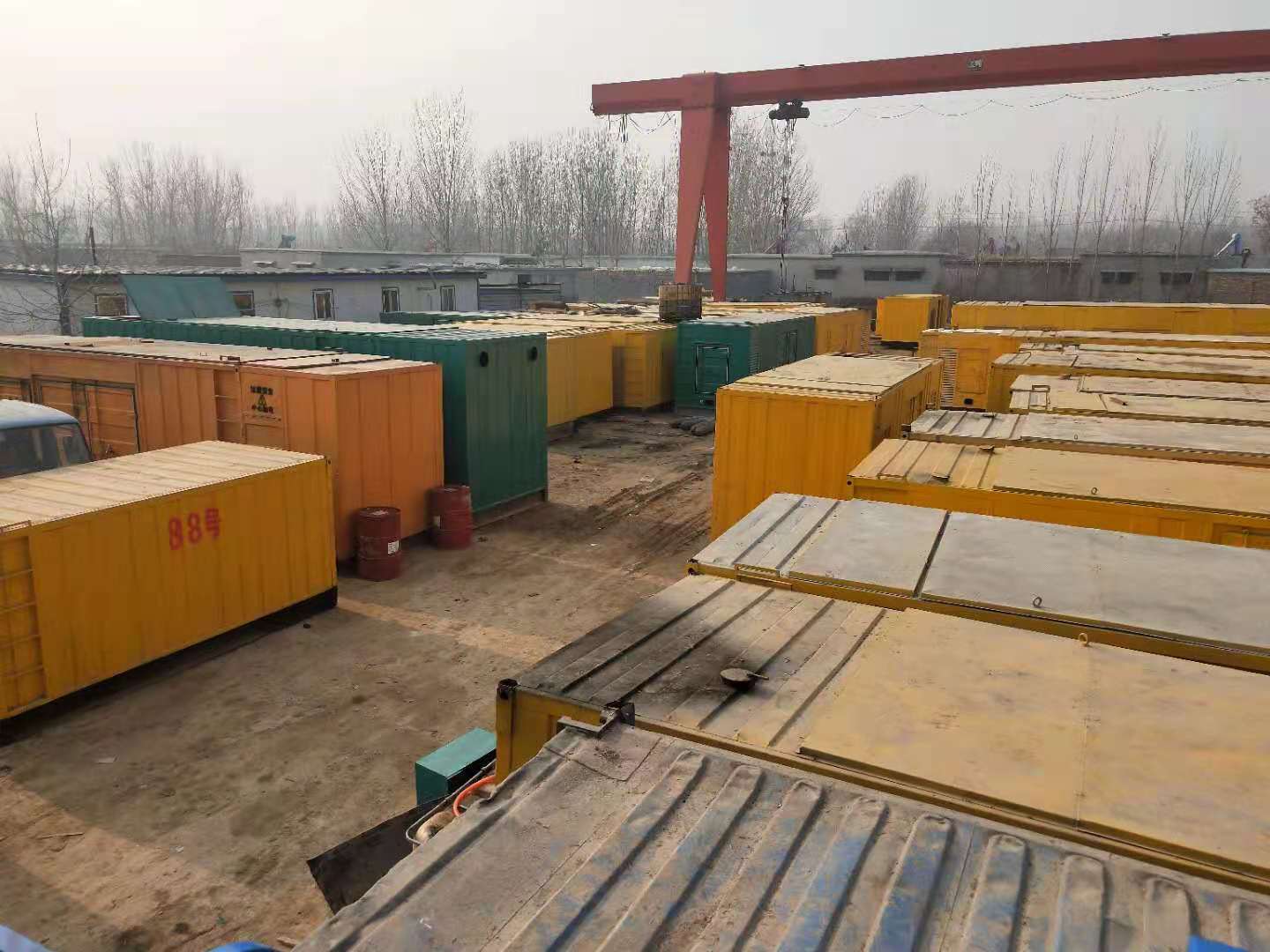 南丰租赁发电机-灰尘、风沙对柴油发电机组造成哪些不良影响？